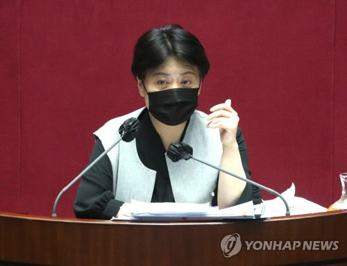 국민의힘 윤희숙 의원 <연합뉴스>